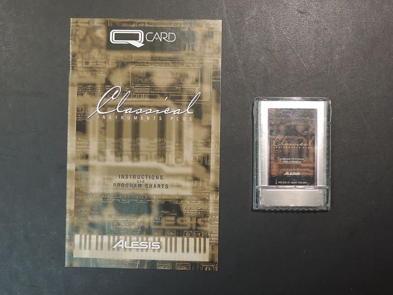 Alesis Qcard Classical Rom Card with Manual [Three Wave Music] image 1