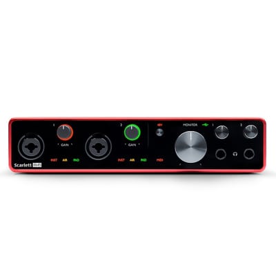 Focusrite Scarlett 8i6 Audio Recording Interface, USB 2.0, 24-bit / 192kHz image 4