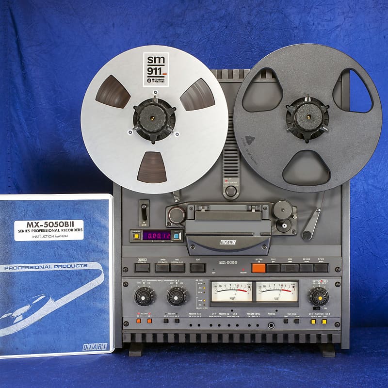 RESTORED Otari MX-5050 BII2 Reel-to-Reel Mastering Recorder, 2-Track &  4-Track • 15, 7.5 & 3.75 IPS