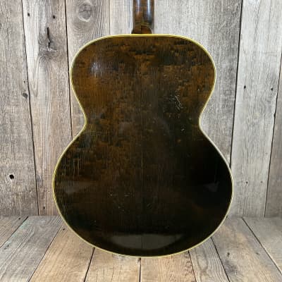 Gibson L-7 Archtop Crack and Repair Free 1949 - Cremona Brown Sunburst image 3