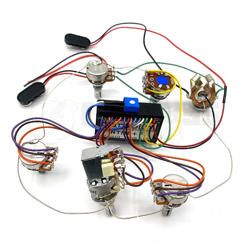 ベース Bartolini NTMB Outboard Preamp Bartolini NTMB 3 Band Bass Preamps