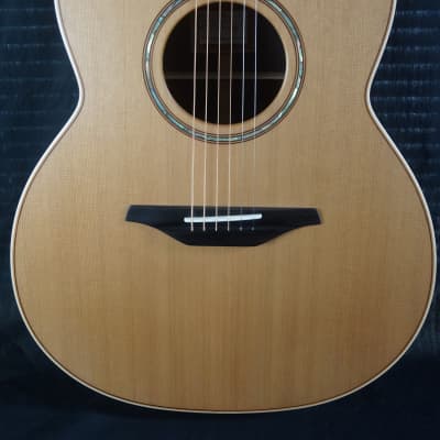 Brand New McIlroy A35c Western Red Cedar / Indian Rosewood Cutaway Auditorium Sized Acoustic image 3