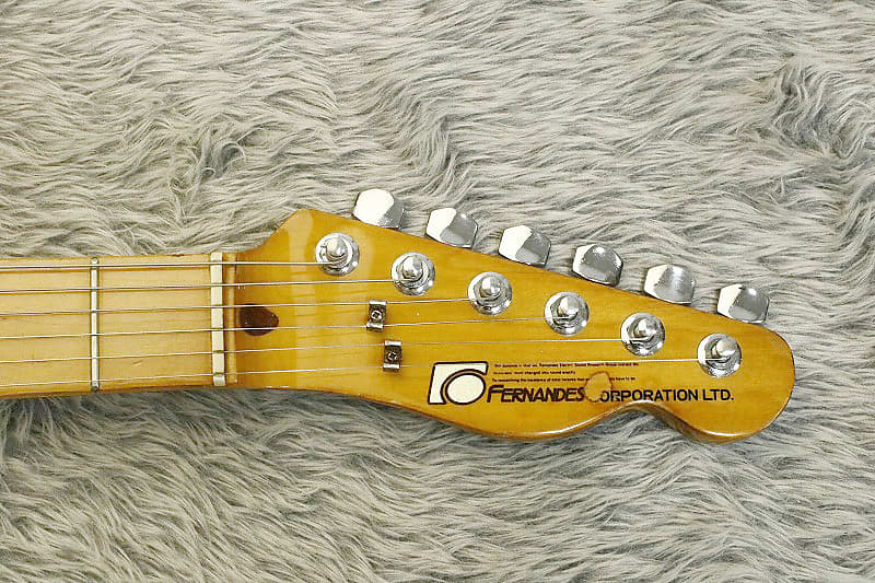 Vintage '70s made Fernandes FTE-65N Fernandes Stone logo