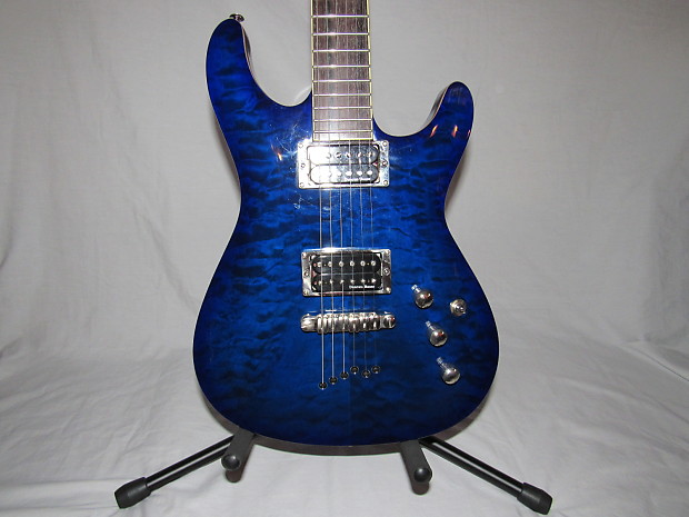 Ibanez deals sz520qm blue