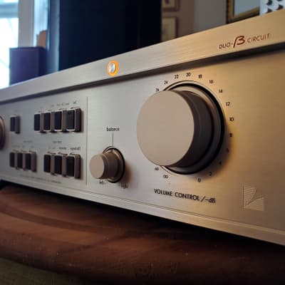 Luxman C-300 Vintage Deluxe Preamp Fully Recapped and Serviced image 3