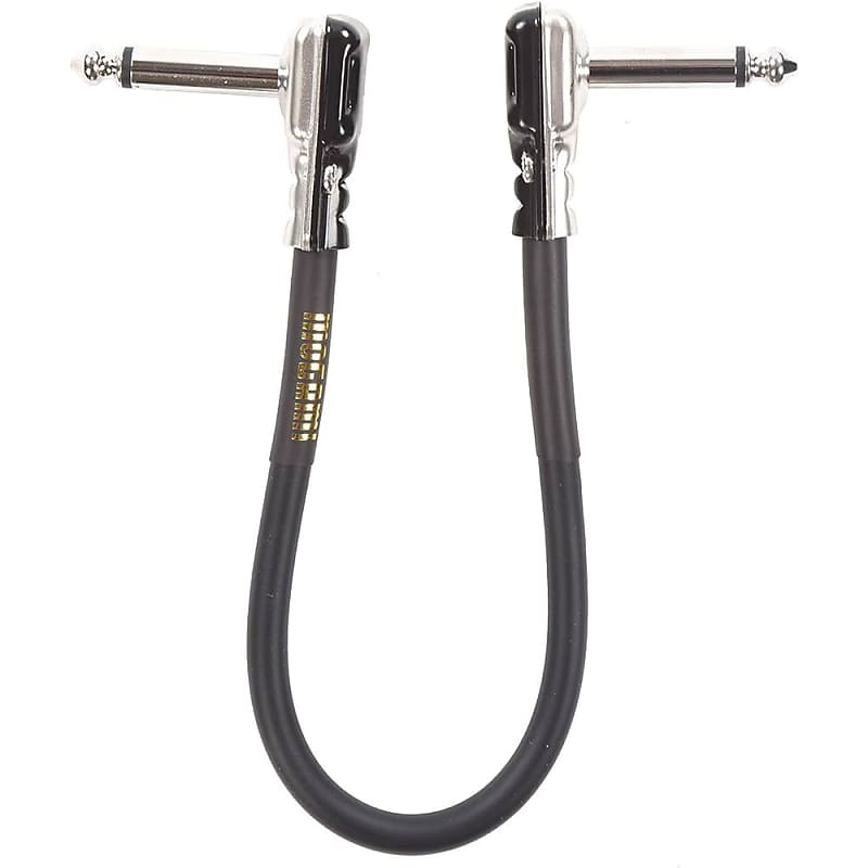 Mogami Gold Series 10" Instrument Patch Cable Pancake Style | Reverb