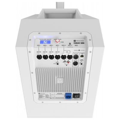 Electro-Voice EV EVOLVE 50M Powered Column Speaker Array w/ 12" Subwoofer White image 8