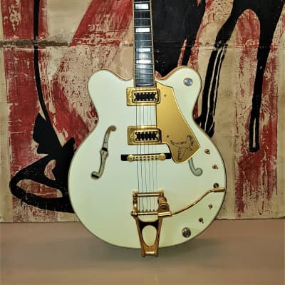 Immagine Gretsch White Falcon 7595  vintage made in usa 1978 stereo to mono - 2