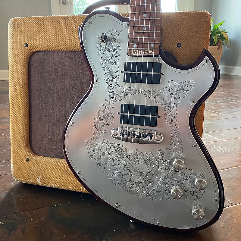 NEWMAN Guitars Engraved Series 2021 Mahogany Reverb