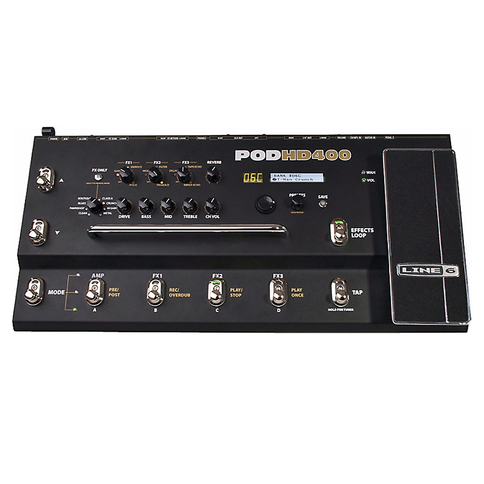 Line 6 POD HD400 Multi-Effect and Amp Modeler | Reverb Canada