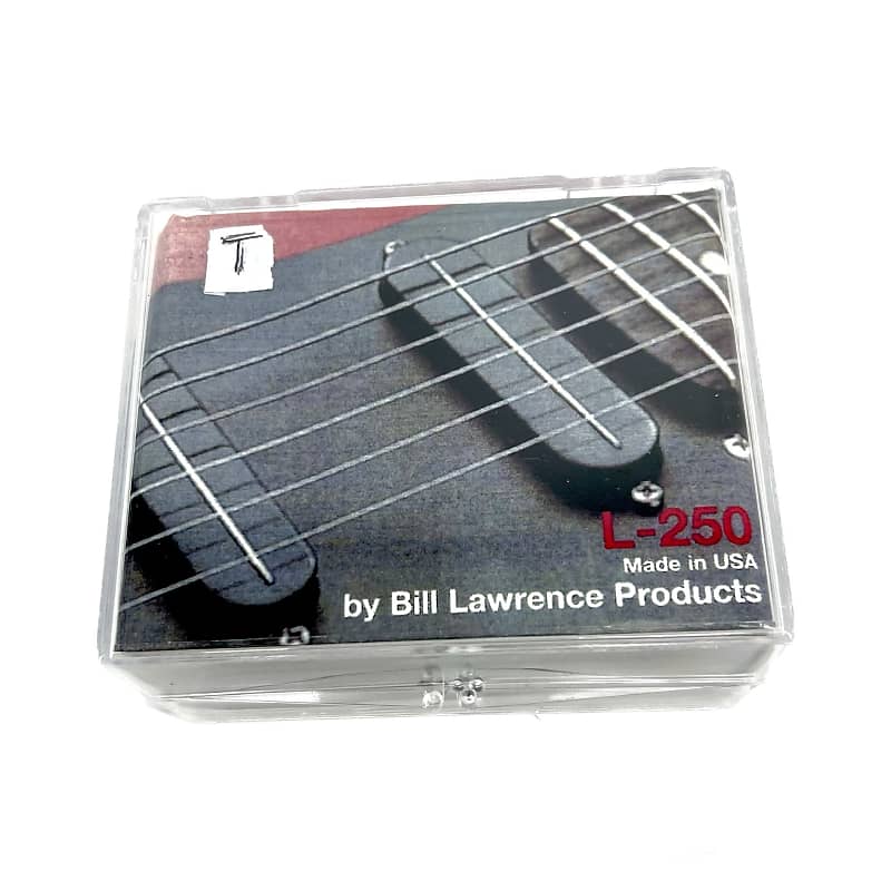 ギター Bill Lawrence L-250T Bill Lawrence L-250TB Telecaster Humbucker Pickup Black | Reverb