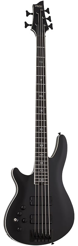 Schecter SLS Evil Twin-5 LH Satin Black image 1
