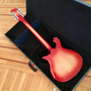 Rickenbacker 456-12 convertible 6/12 string electric guitar original vintage OHSC 1967 Fireglo image 10