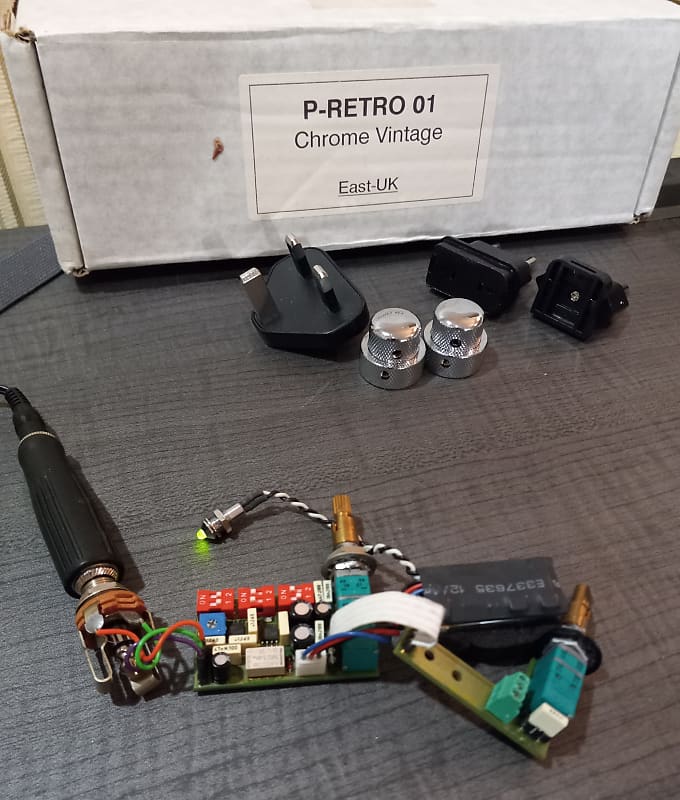 John East PRetro 01 Precision Bass Preamp Extremely Rare! Reverb