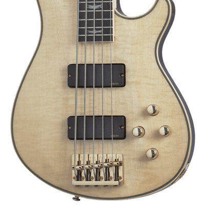 Schecter Omen Extreme-5 Bass, Gloss Natural for sale