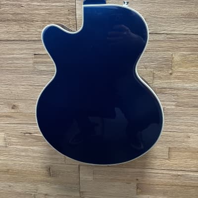 Epiphone Uptown Kat ES Semi Hollow Guitar- Sapphire Blue Metallic 7lbs  2oz. New! image 15