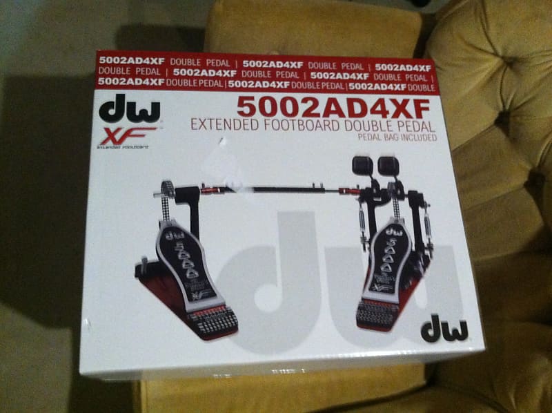 DW 5000 Series Accelerator Double Bass Drum Pedal with XF Extended  Footboard w/Bag - NEW