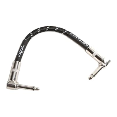Fender Custom Shop Performance Series Angled / Angled TS Patch Cable - 6"