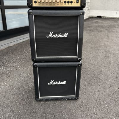 Marshall DSL15H 2-Channel 15-Watt Guitar Amp Head & Cabs Mini Stack image 1