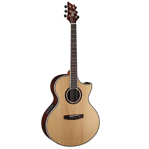 Cort SFX-ENS Series Cutaway Acoustic-Electric Guitar Natural Satin