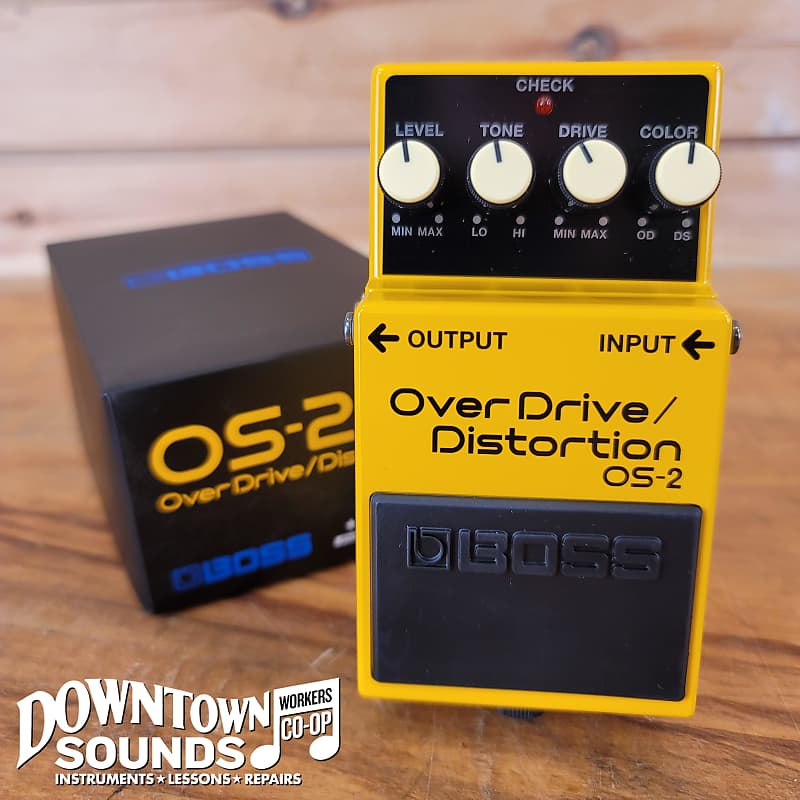 90年初期モデル★BOSS OS-2 Over Drive/Distortion BOSS OS-2 OverDrive/Distortion（新品）【楽器検索デジマート】