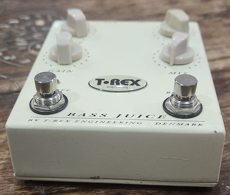 T-Rex Bass Juice Bass Distortion/Fuzz/OD Pedal 2000s Denmark