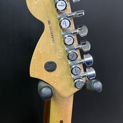 Fender Select Carved Maple Top Jazzmaster HH 2013 - Cayenne Burst image 5