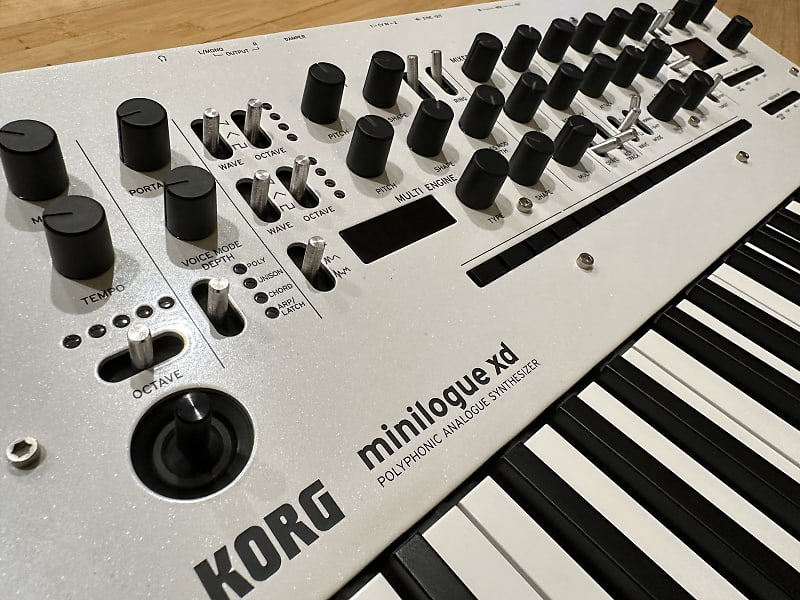 Korg Minilogue XD - Limited-Edition Pearl White | Reverb