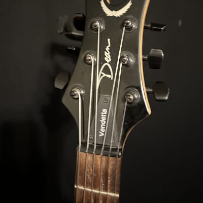 Dean Vendetta Black Electric Guitar w/ Gig Bag #303 image 10