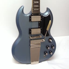 ギター Epiphone Les Paul sg custom Pelham blue Epiphone LTD SG Custom with Maestro - TV Pelham Blue