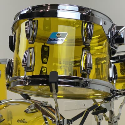 Ludwig 18/12/14/5x14" Vistalite Jazzette Drum Set - Yellow Vistalite w/ Exclusive 18" BD! image 22