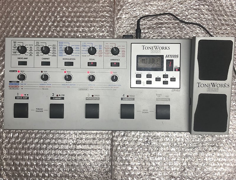 ToneWorks Korg AX1000G Modeling Signal Processor