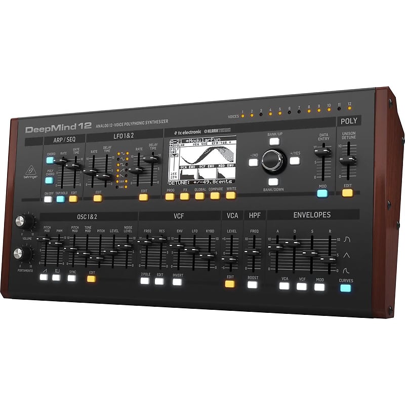 Behringer DeepMind 12D Desktop 12-Voice Polyphonic Analog Synth