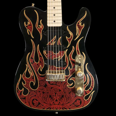 Fender James Burton Telecaster Red Paisley Flames for sale