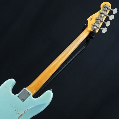 Fender Custom Shop [USED] 1964 Jazz Bass Relic (Sonic Blue) Freedom Pickup Mod. '08 image 6