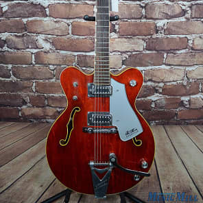 1976 Gretsch 7660 Chet Atkins Nashville Electric Guitar Autumn Red image 22