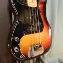 Fender Precision 1975  Sunburst Left handed.