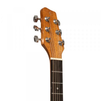 Stagg SA25 ACE SPRUCE Auditorium Cutaway Spruce Top Okoume Neck 6-String Acoustic-Electric Guitar image 7
