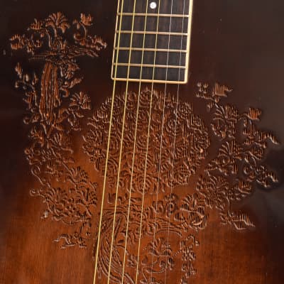 Hopf Fligrana + Case – 1980s Vintage Dreadnought Acoustic Guitar / Gitarre imagen 5