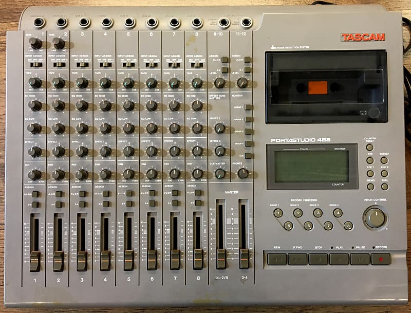 清掃済ビンテージ】カセットMTR TASCAM 488 - レコーディング/PA機器