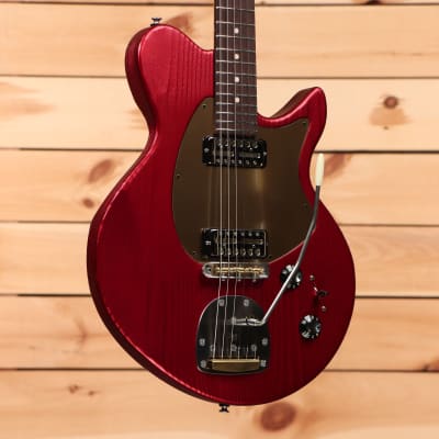 Eastman D'Ambrosio Offset '63 - Candy Apple Red - 24011 - PLEK'd for sale