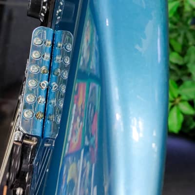 Squier Tom DeLonge Inspired Bullet Stratocaster - Ice Blue image 16