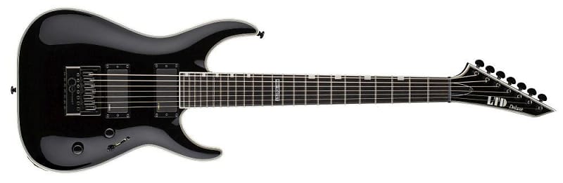 その他 Emi ESP LTD M-1007HT 7-String Electric Guitar Black Fade