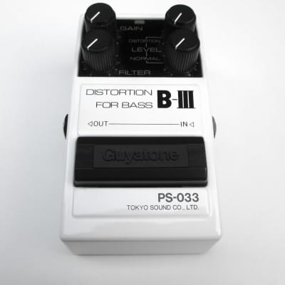 Vintage 80's Guyatone PS-033 B-III Bass Distortion & Preamp 