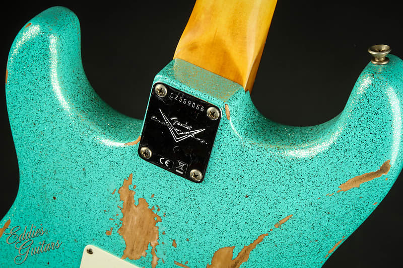 Fender Stratocaster ミントグリーン Fender Custom Shop 1967 Relic Stratocaster - Sea Foam Green
