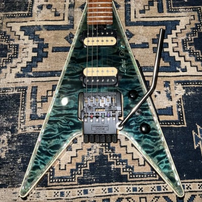 Ed Roman Leslie West Steinberger TransTrem Rare Flying V Rocket Guitar image 1