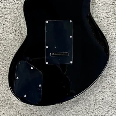 D'Angelico Premier Bedford Model DAPBEDSBKMCTR Electric Guitar (Black) image 2