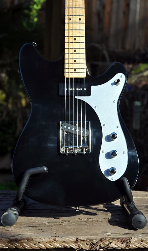 Lentz Custom HSL T style Black color with P-90 / B’Kaster PU's Electric Guitar + OHSC image 1