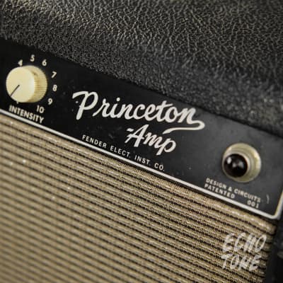 1964 Fender Princeton Amp (Tuxedo Model, 240v) image 6