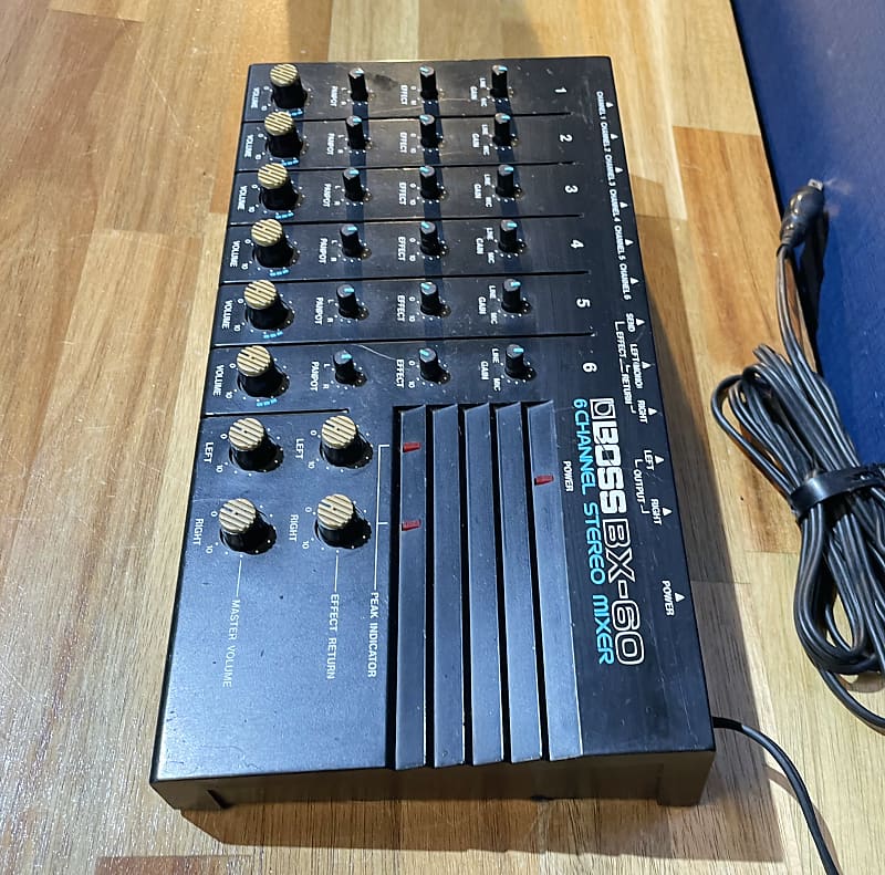Great Saturation Sound] Boss BX-60 6-Channel Stereo Mixer